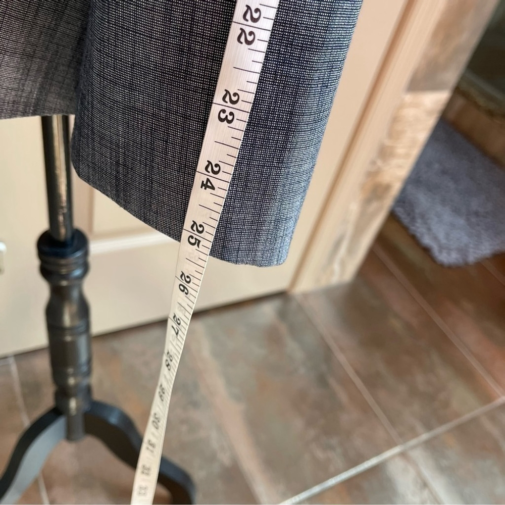 Halogen - Blue White Single Button Lined Blazer S… - image 9